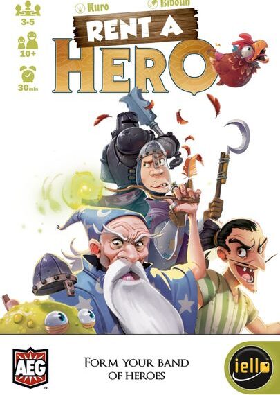 Rent a Hero (2012) Board Game