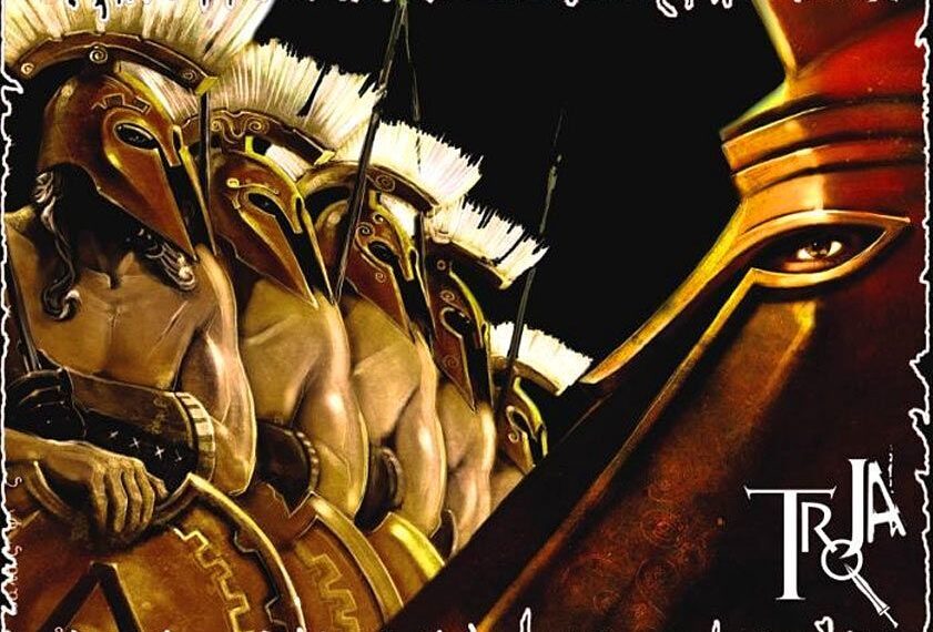 Troja (2004) Board Game