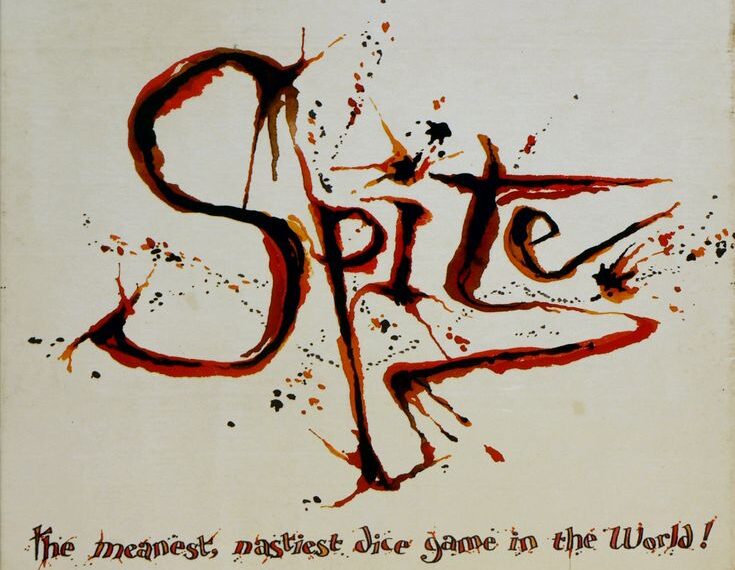 Spite (1995) Board Game