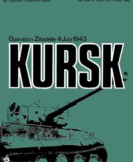 Kursk: Operation Zitadelle, 4 July 1943 (1971) Board Game
