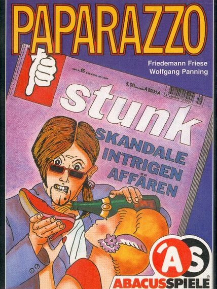 Paparazzo (1994) Board Game