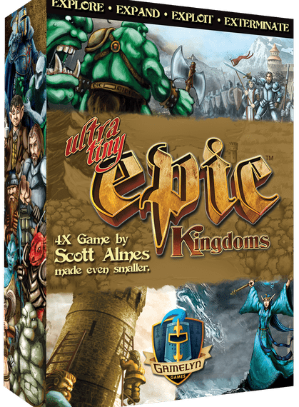 Ultra Tiny Epic Kingdoms (2016) Board Game