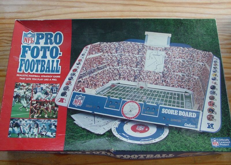 Pro Foto-Football (1977) Board Game