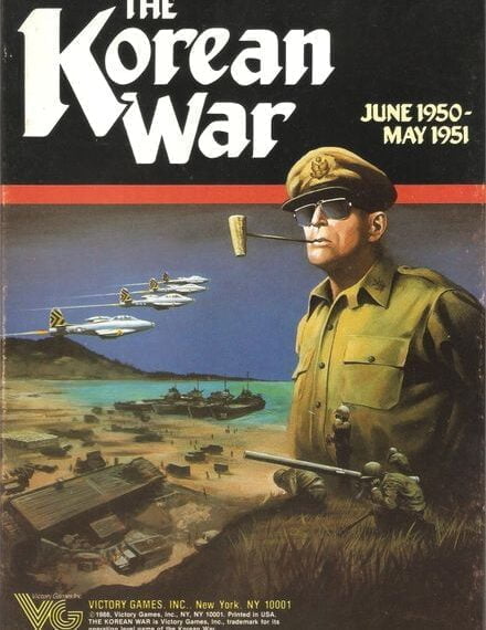 The Korean War: June 1950-May 1951 (1986) Board Game