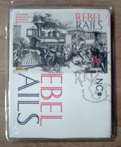 Rebel Rails (2001) Board Game
