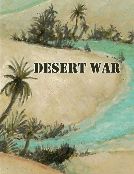 Desert War (1989) Board Game