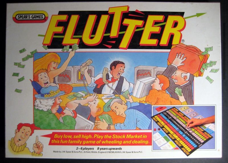 Flutter (1950) Board Game