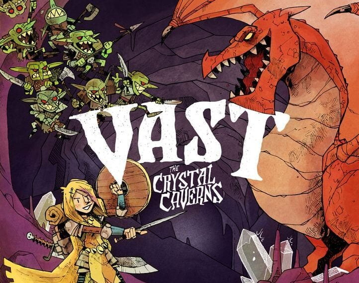 Vast: The Crystal Caverns (2016) Board Game