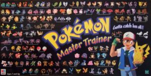 Pokémon Master Trainer (1999) Board Game