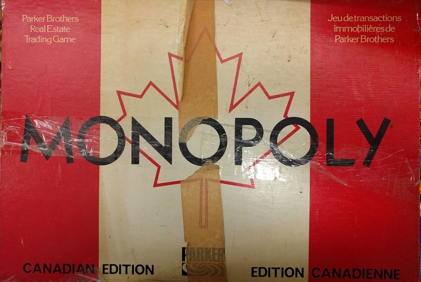 Monopoly: Canadian Edition (1982) Board Game