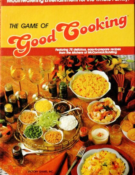 The Game of Good Cooking (1989) Board Game