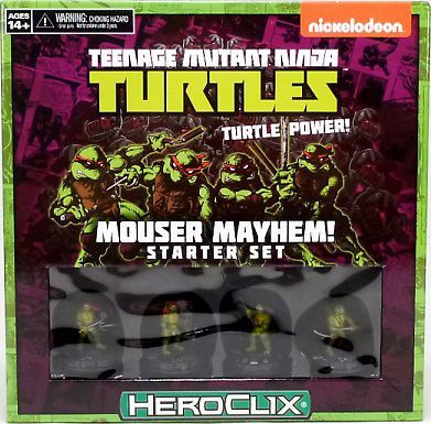 TMNT HeroClix: Mouser Mayhem Starter Set (2016) Board Game
