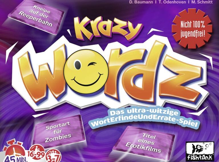 Krazy Wordz: Nicht 100% jugendfrei (2016) Board Game
