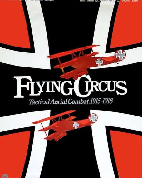 Flying Circus: Tactical Aerial Combat, 1915-1918 (1972) Board Game