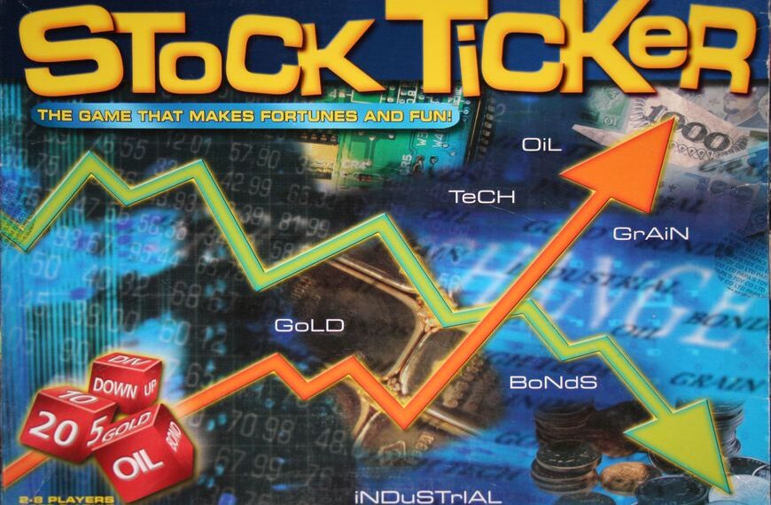 Stock Ticker (1937) Board Game