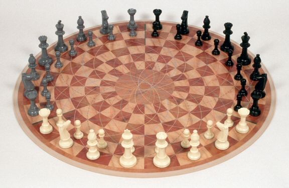 3 Man Chess (2004) Board Game