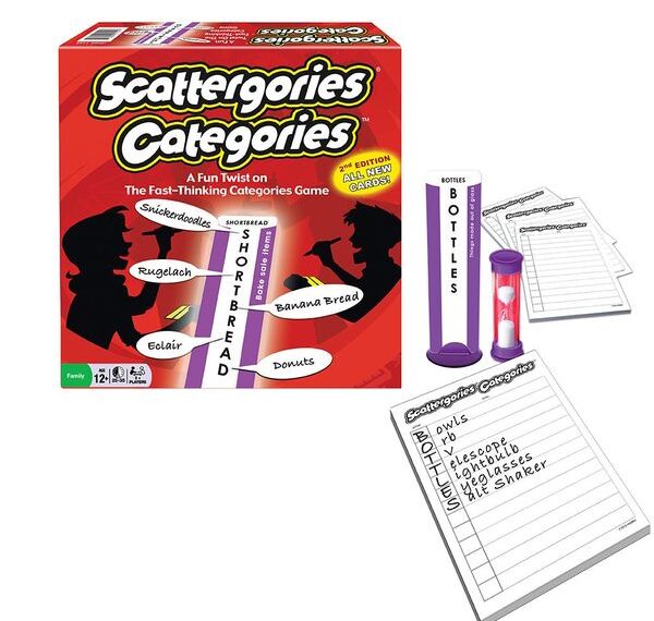 Scattergories Categories (2010) Board Game