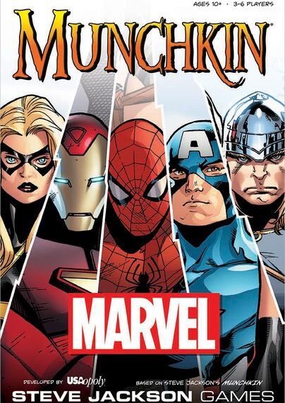 Munchkin Marvel (2016) Board Game