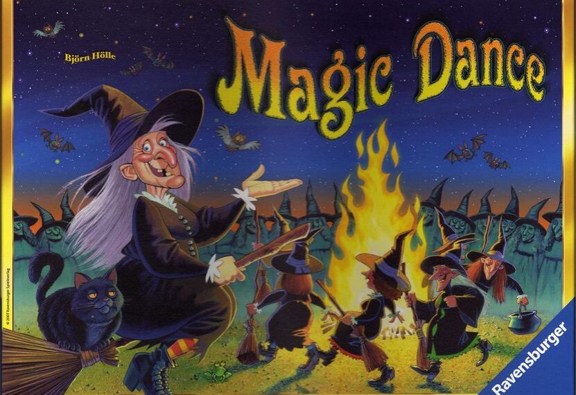 Magic Dance (1988) Board Game