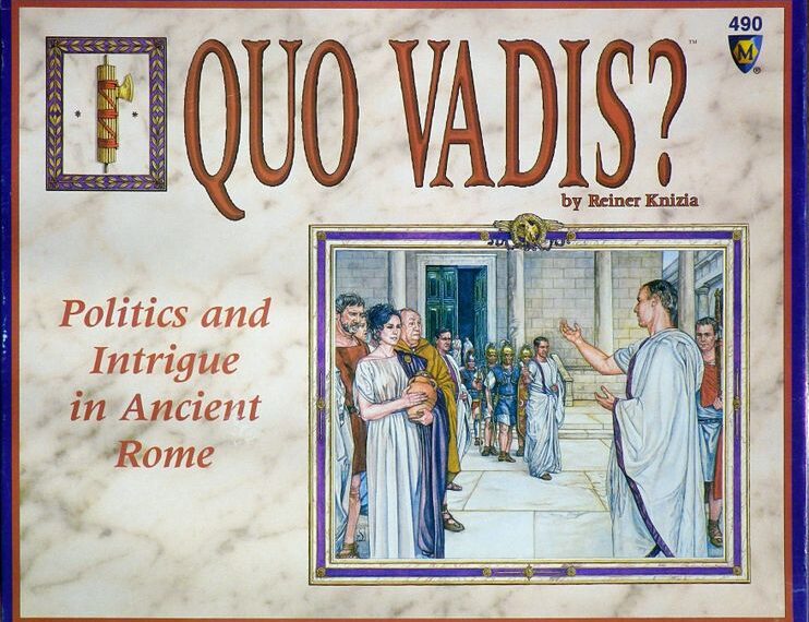 Quo Vadis? (1992) Board Game