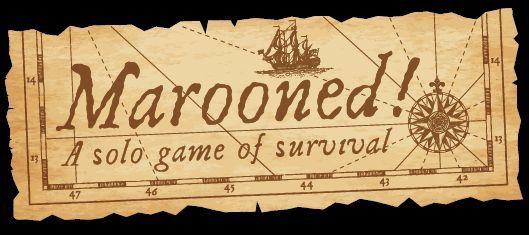 Marooned! A solo game of survival (2015) Board Game