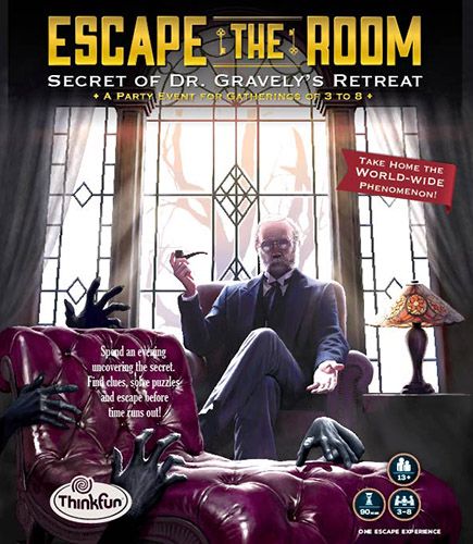 Escape the Room: Secret of Dr. Gravely’s Retreat (2016) Board Game