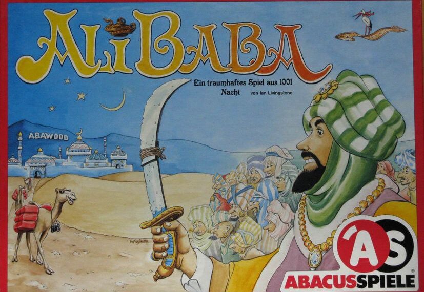 Ali Baba (1993) Board Game