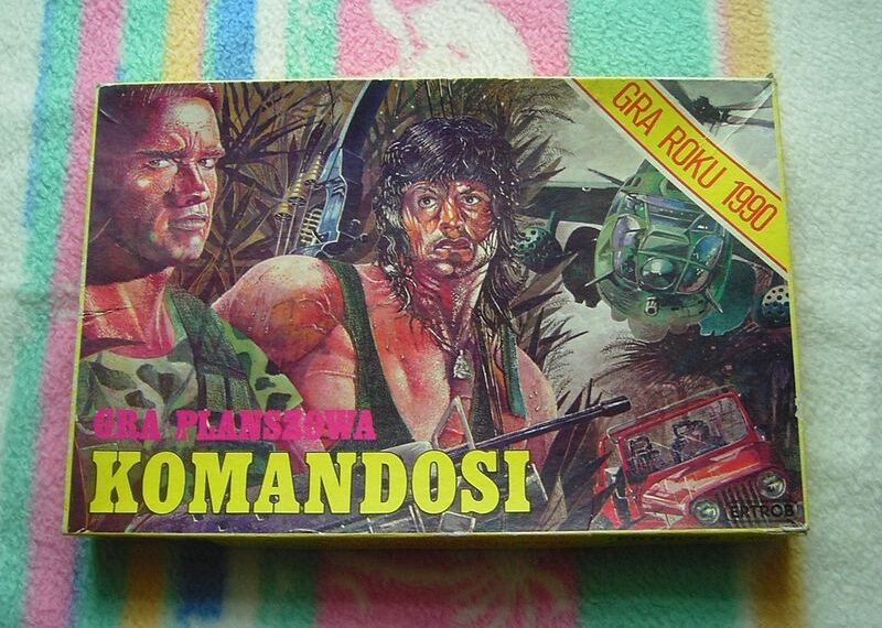 Komandosi (1990) Board Game