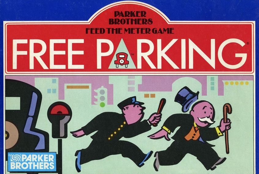 Free Parking (1988) Board Game