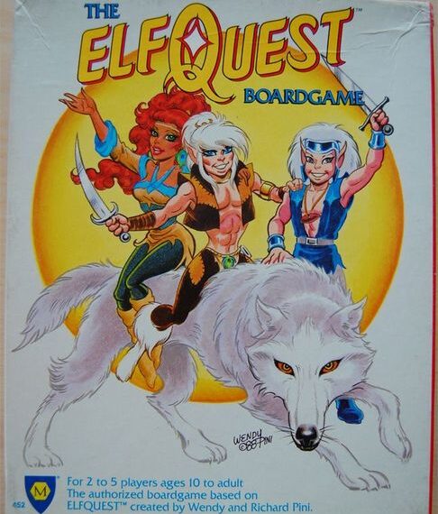 The ElfQuest Boardgame (1986) Board Game