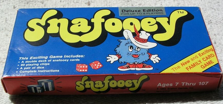 Snafooey (1982) Board Game