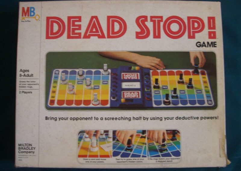 Dead Stop! (1979) Board Game