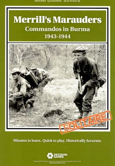 Merrill’s Marauders: Commandos in Burma 1943-1944 (2016) Board Game