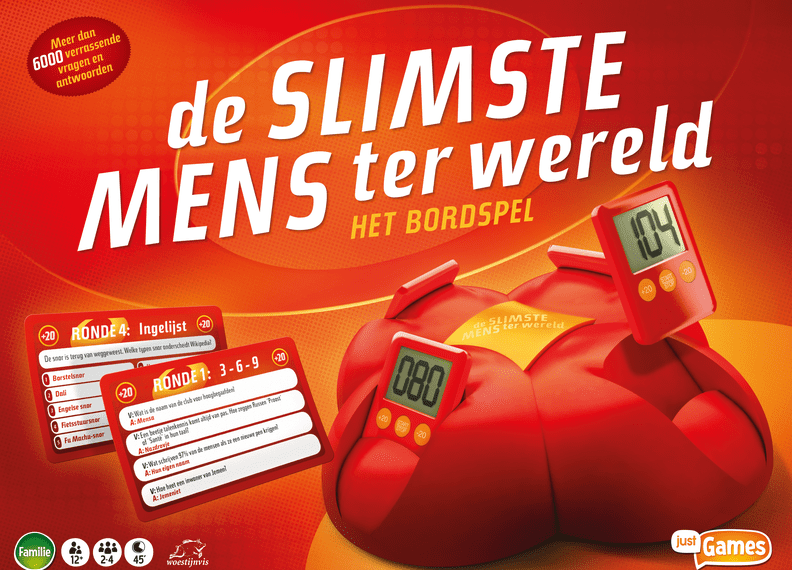 De Slimste Mens ter Wereld: Het Bordspel (2015) Board Game