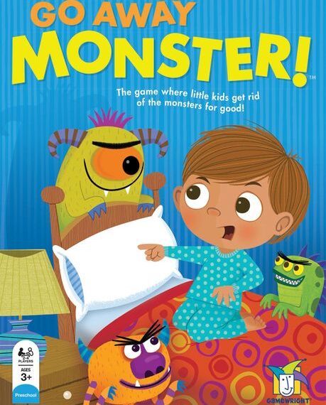 Go Away Monster! (1997) Board Game