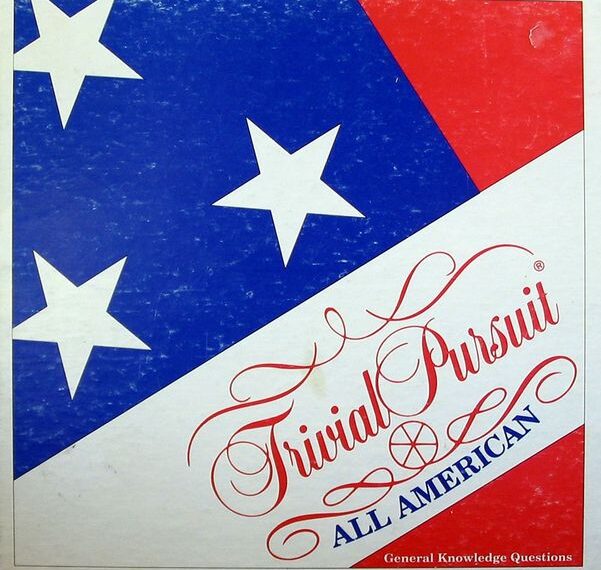Trivial Pursuit: All American Edition (1993) Board Game