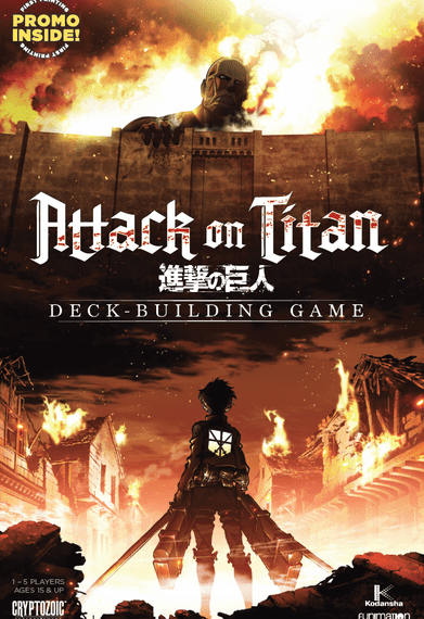 Attack on Titan: Deck-Building Game (2016) Board Game