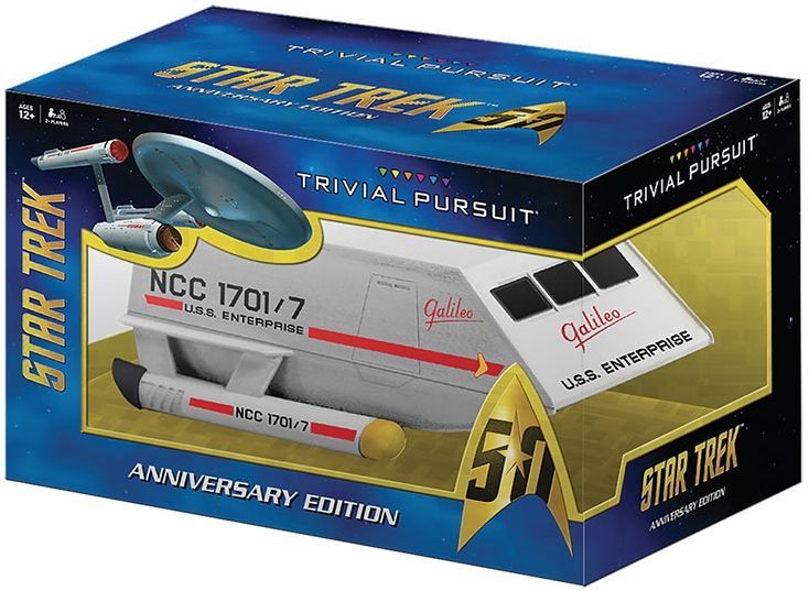 Trivial Pursuit: Star Trek 50th Anniversary Edition (2016) Board Game