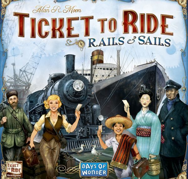 Ticket to Ride: Rails & Sails (2016) Board Game