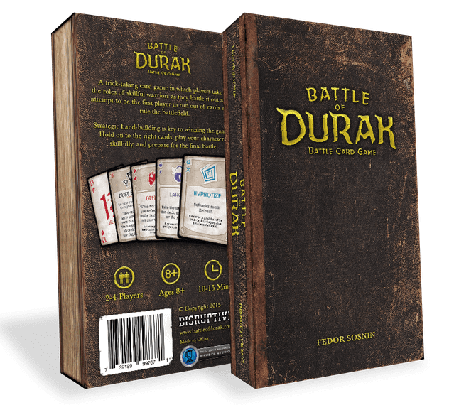 Battle of Durak (2014) Board Game