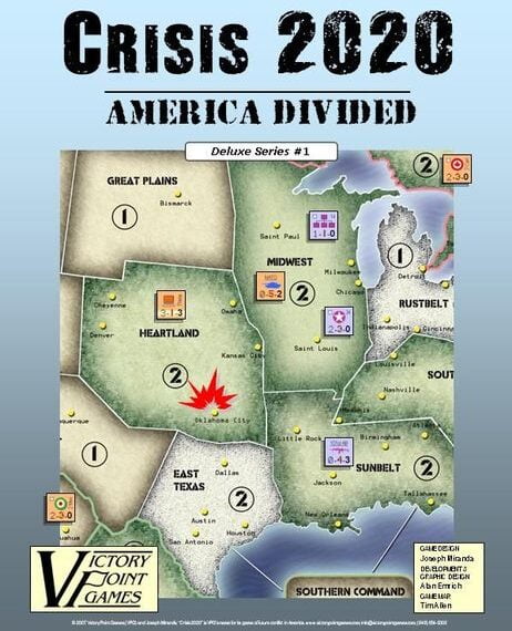 Crisis 2020 (2007) Board Game