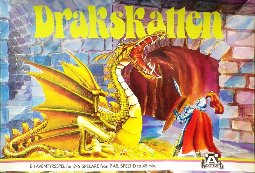Drakskatten (1983) Board Game