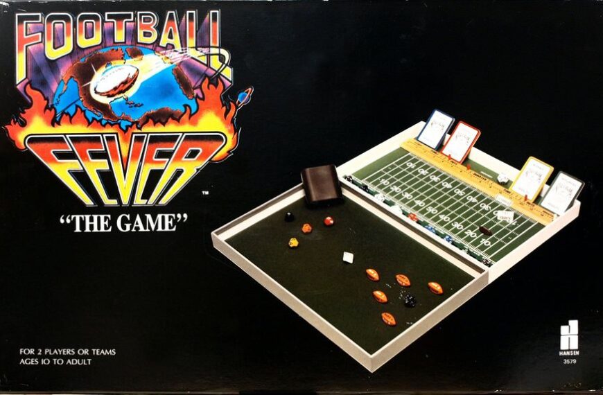 Football Fever (1982) Board Game
