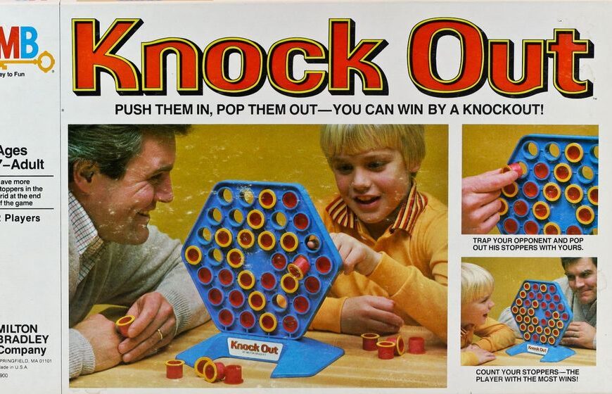 Knock Out (1978) Board Game