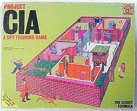 Project CIA: The Secret Formula (1973) Board Game