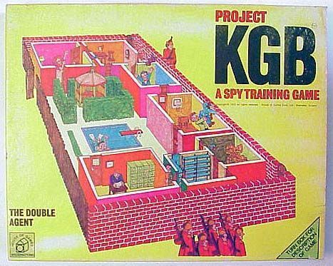 Project KGB: The Double Agent (1973) Board Game