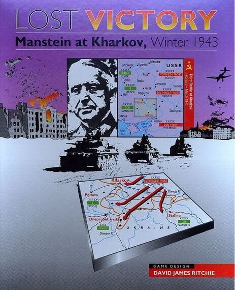 Lost Victory: Manstein At Kharkov, Winter 1943 (1994) Board Game