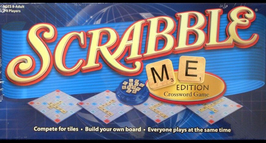 Scrabble Me (2008) Board Game