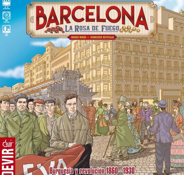 Barcelona: The Rose of Fire (2016) Board Game