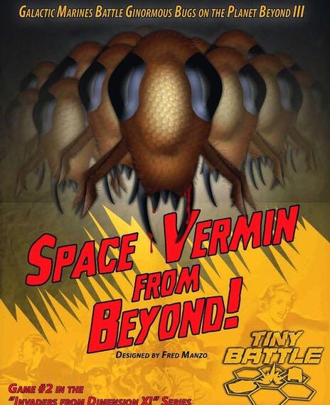 Space Vermin from Beyond! (2016) Board Game